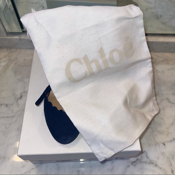 Chloe Shoes - Chloe Navy suede heels